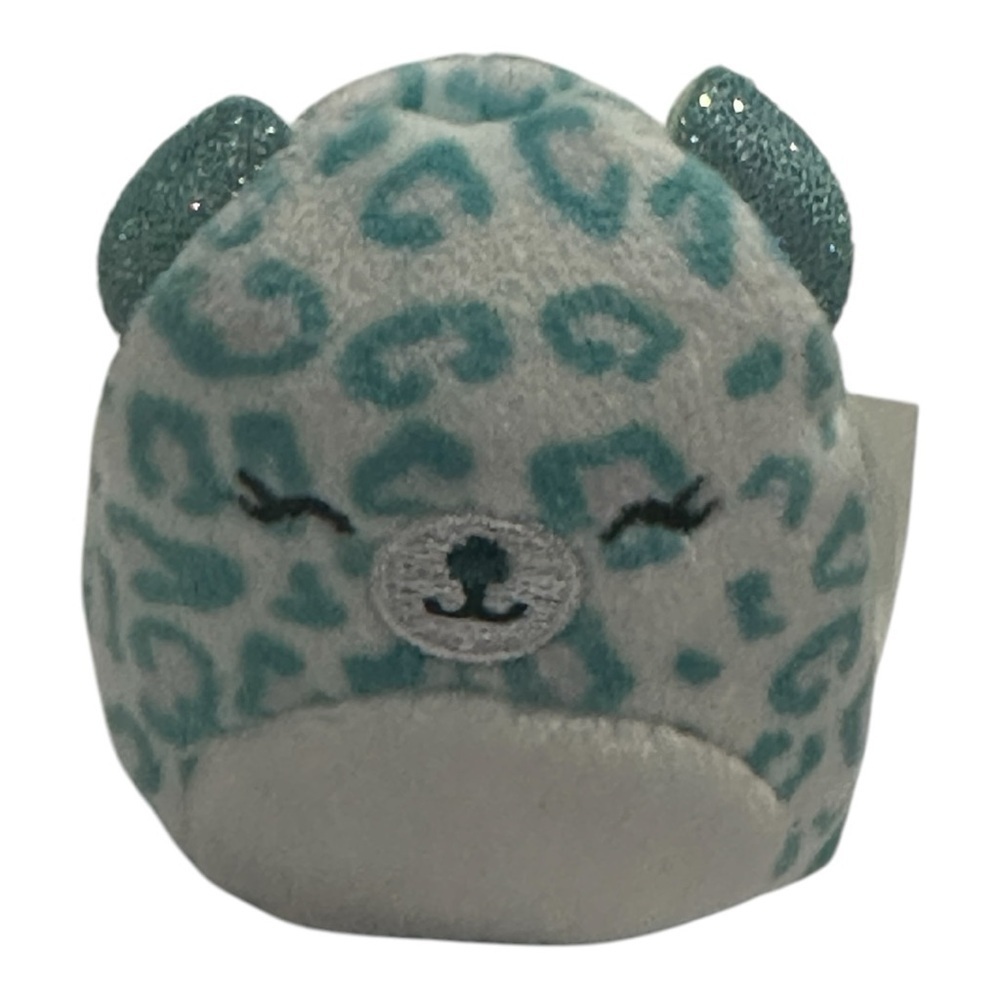 Squishville Toni The Leopard Blue White 2” Squishmallow 2022 Kelly Toys